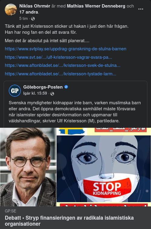 Kristersson & Svenska Barnstölder