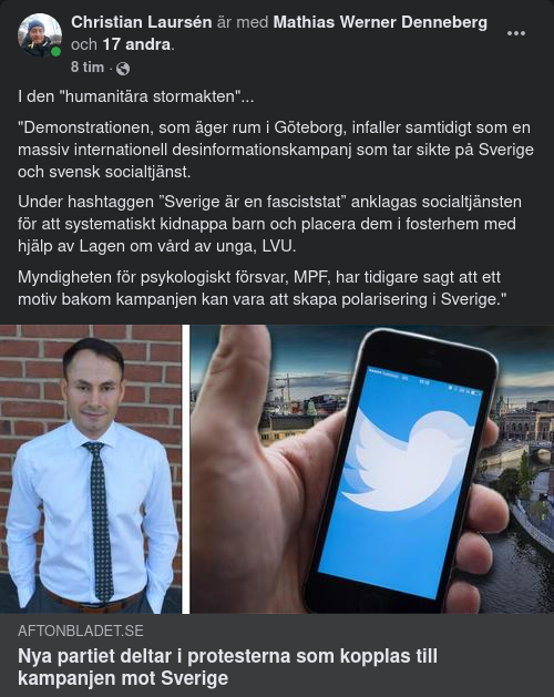 Nyans I Sverigeprotester