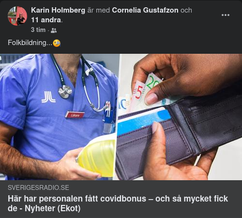 Ekonomiskt Covidiotiersatt Personal
