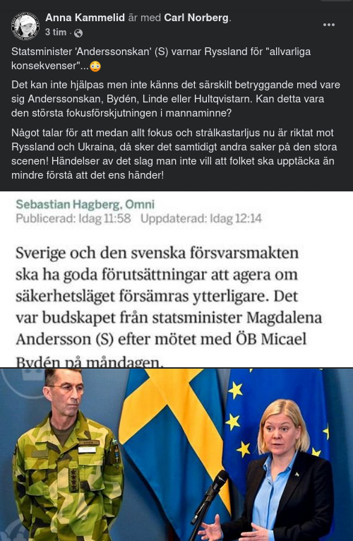 Andersson Varnar Ryssland