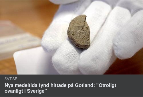 Gammalt Grävfynd På Gotland