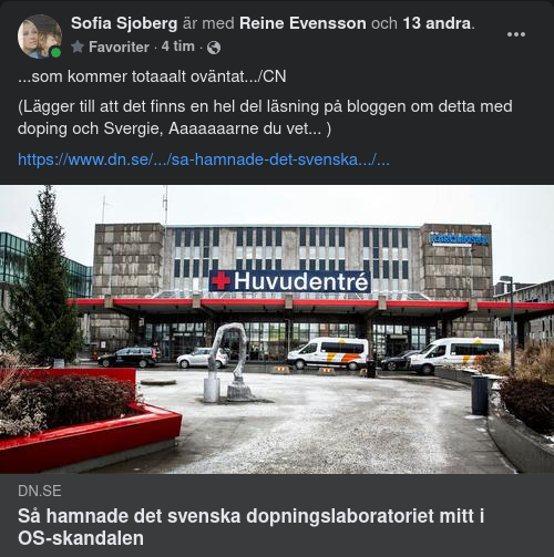 Svenskt Mitt I Dopning