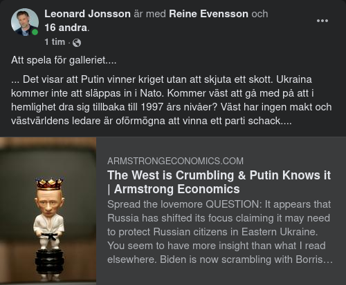 Väst & Öst Utan Djupa Staten