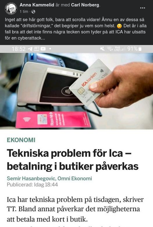 Tekniska ICA-Problem