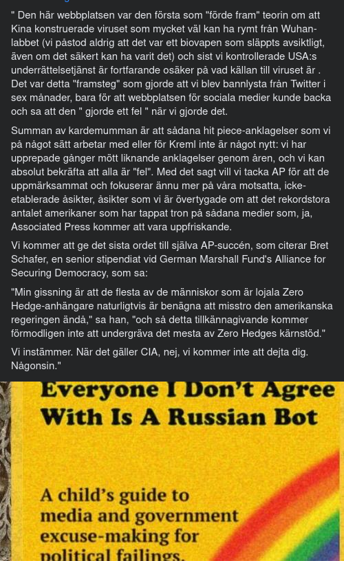 ZeroHedge Om Media & CIA