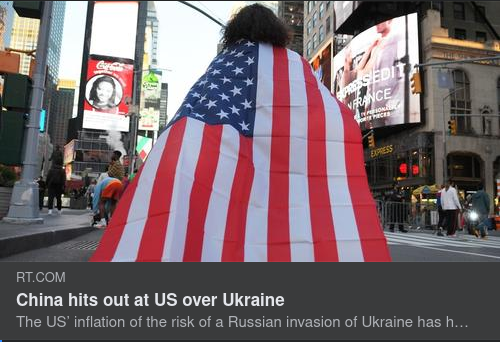 Kina Om USA & Ukraina