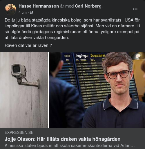 Draken I Den Svenska Hönsgården