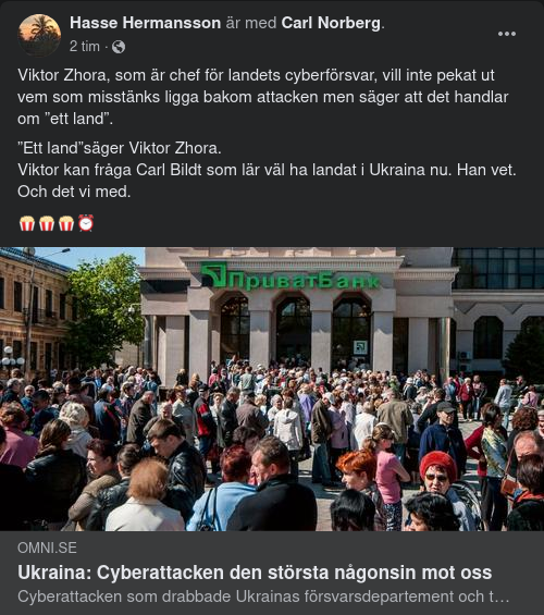 Ett Cyberattackerande Land