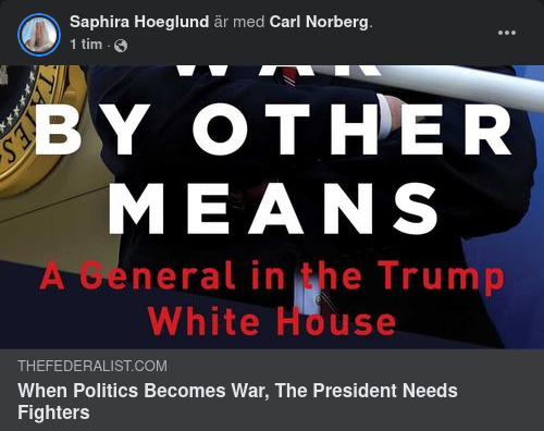 Från En General I Trumps Vita Hus