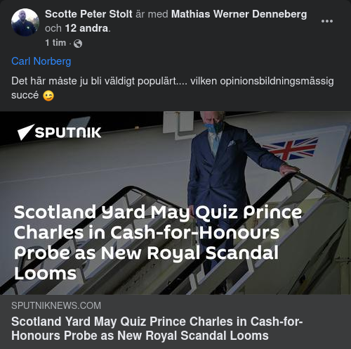 Kunglig Opinionsbildningssuccé