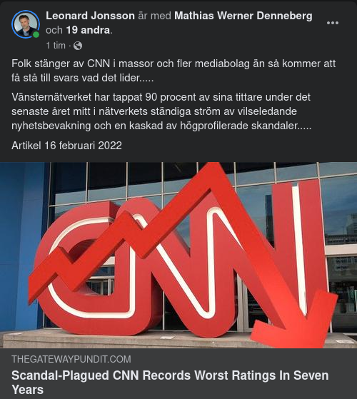 CNN-Ras På 90 Procent