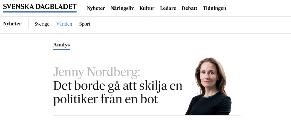 Språkvård Från SvD-Jenny