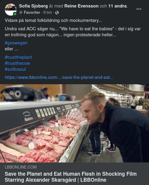 Människoköttsätande Planeträddningsfilm