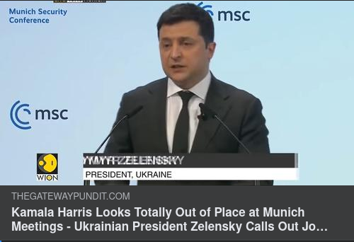 Bortkommen Harris & Zelensky Säger Att Någon Ljuger