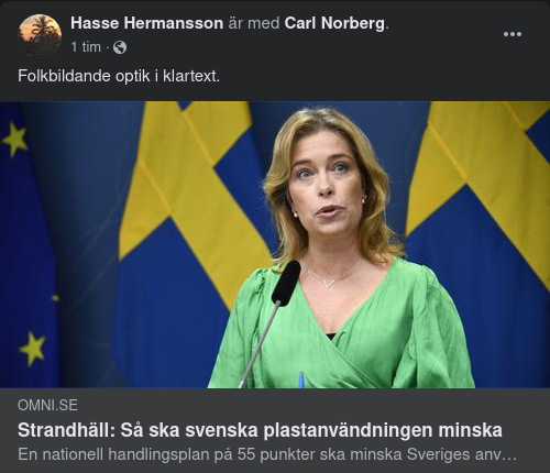 Plastplanerande Strandhäll