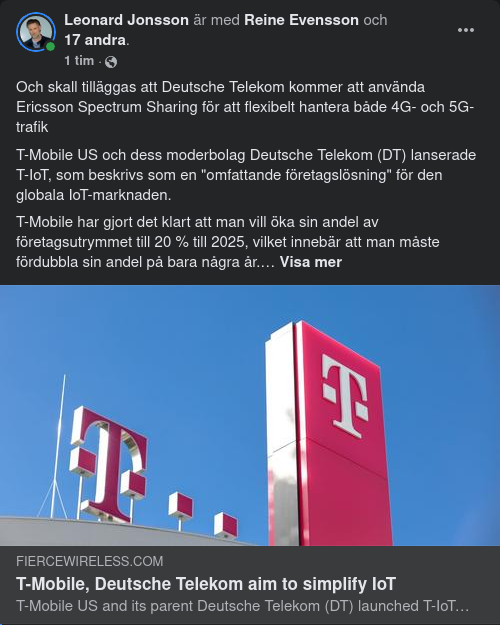 Deutsche Telecom & Ericsson