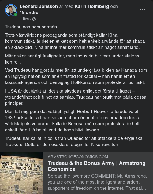 Kanadensisk Fascisttrudelutt