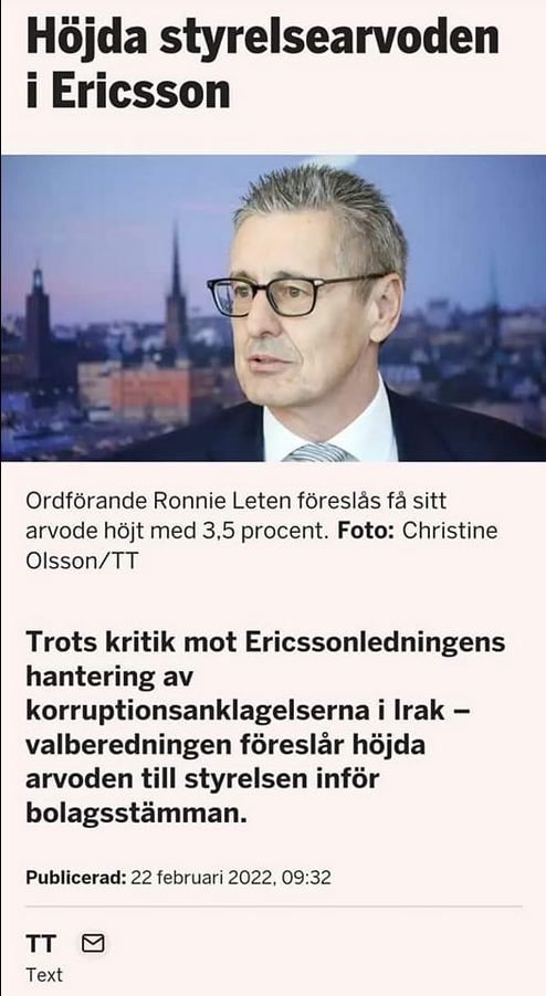 Optisk Styrelsearvodehöjning