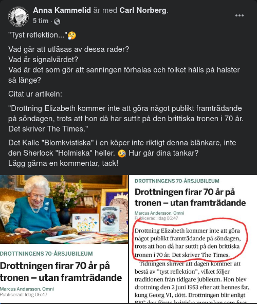 Framträdande Kungligt Jubileum Utan Framträdande