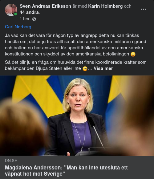 Statsministern Kan Inte Utesluta Ett Väpnat Hot