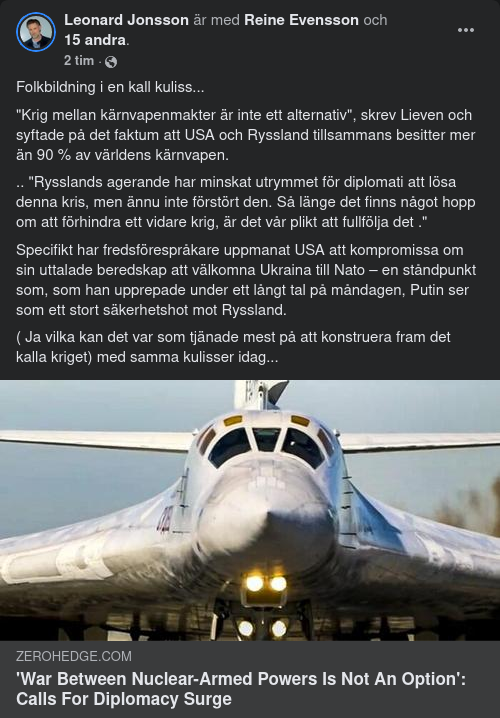 Kärnvapen - Inget Alternativ