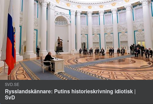 Förbluffad Historieprofessor I Lund Stämmer Upp I Gälla Toner