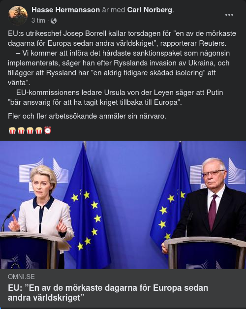 Mörka Dagar Sedda I EU