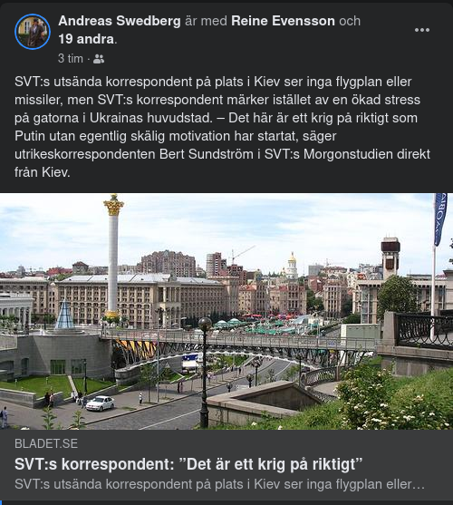 Krig På Riktigt I SVT