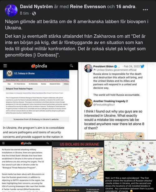 Amerikanska Biovapenlabb I Ukraina