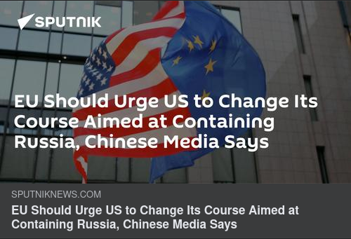 Kinesisk EU-Uppmaning