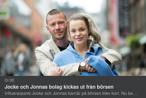 Börsutkickade Influencers