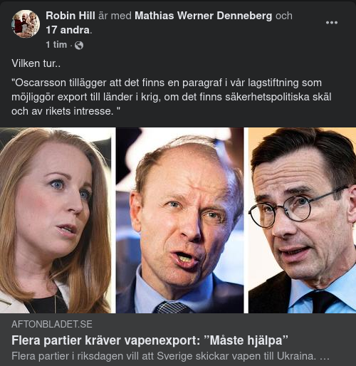 Vapenexporttillåtande Paragraf För Vapenexportförespråkare