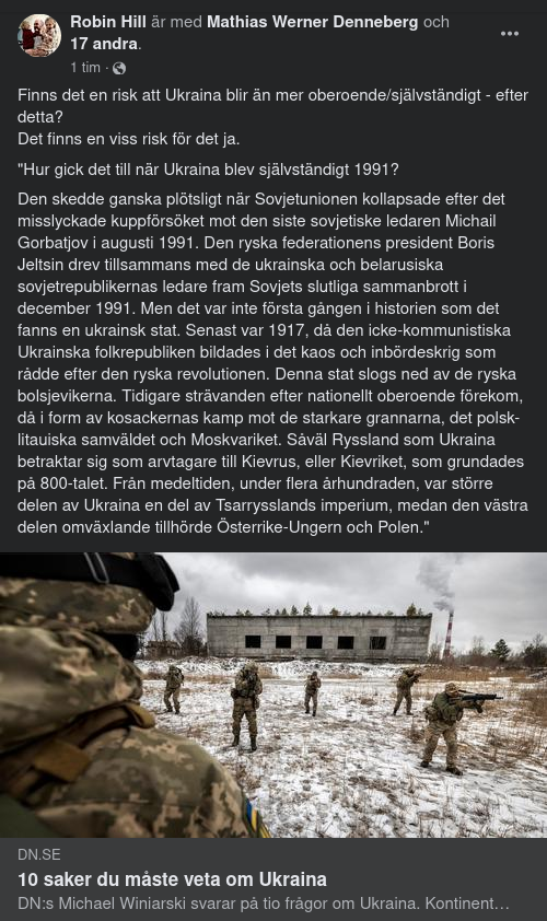 Ukrainas Självständighet