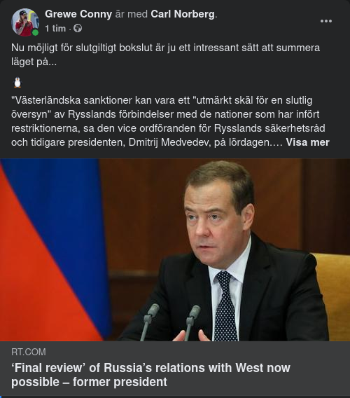 Möjligt För Slutgiltigt Ryskt Bokslut