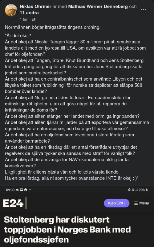 Ifrågasättande Norrmän