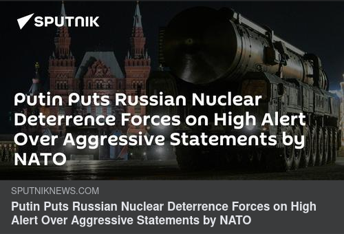 Putin Sätter Hög Kärnvapenberedskap