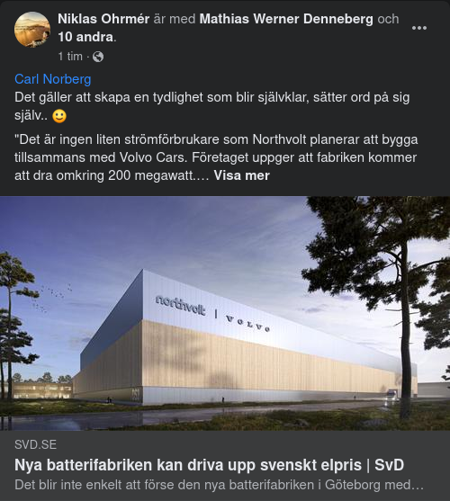 Strömförbrukande Batteritillverkning
