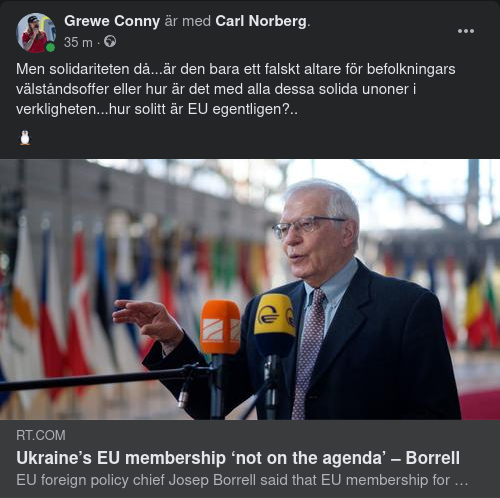 Inget EU För Ukraina