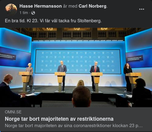 Restriktionshävande Norge