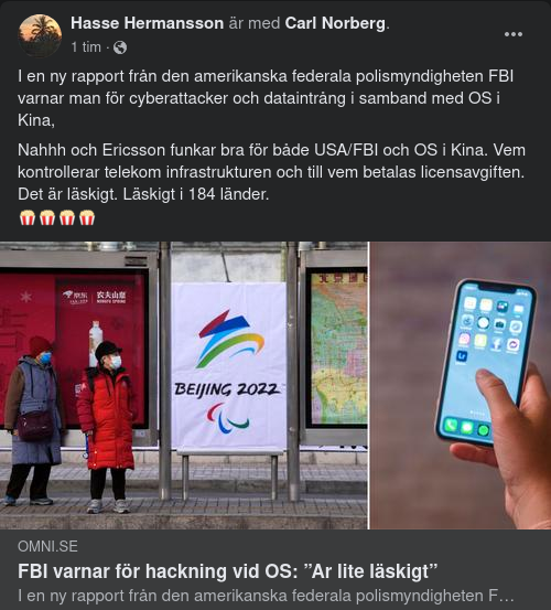 Läskig OS-Varning Från FBI