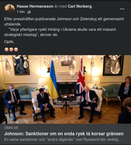 Sanktioner Vid Första Ryska Tån Över Gränsen