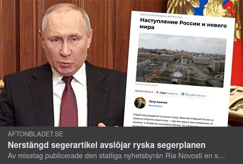 Djup Ohälsa I Ryssland