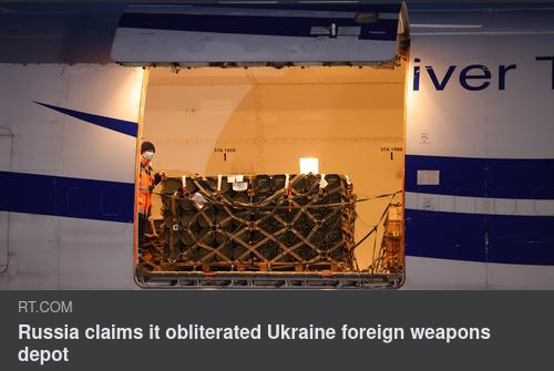 Ryssland Hävdar Utplånade Vapendepåer