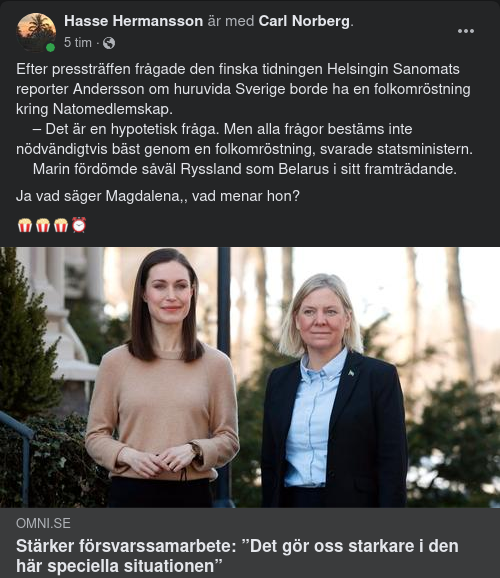 Folkomröstningsförutsättning