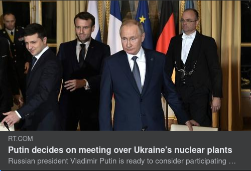 Atomkraftsmöte Mellan Ryssland, Ukraina & IAEA