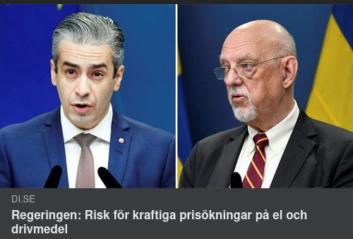 Kraftig Bränsleprisökningsrisk