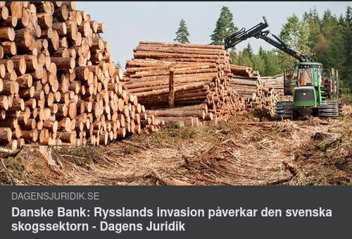 Ukrainakrispåverkad Skogssektor