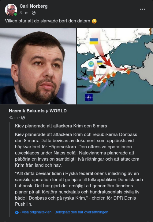 Krim-Attack Planerad Av Kiev & NATO