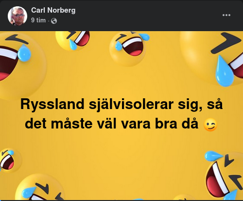 Bra Rysk Självisolering