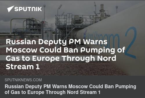 Nord Stream 1 I Ekvationen